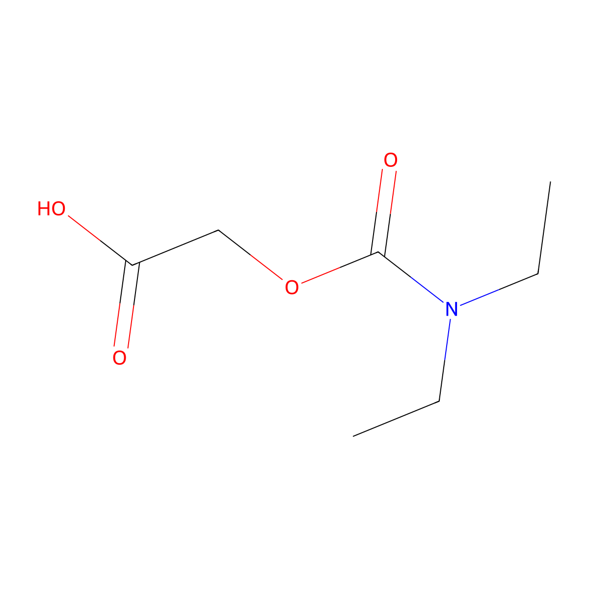 2-(Diethylcarbamoyl)acetic acid molecular structure, CAS 772312-49-9