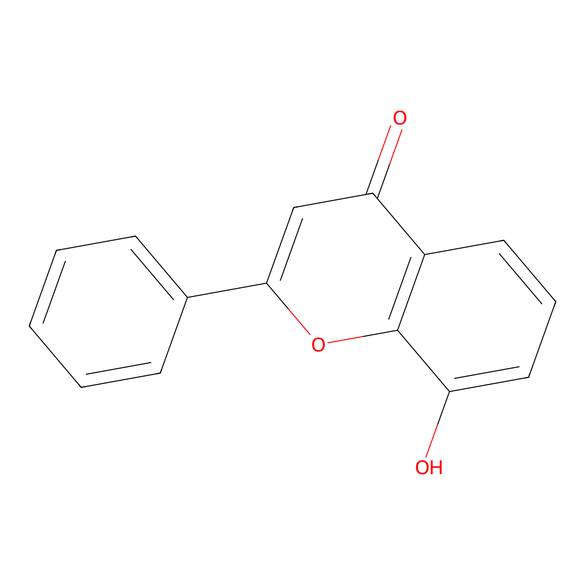 8-Hydroxyflavone molecular structure, CAS 77298-64-7