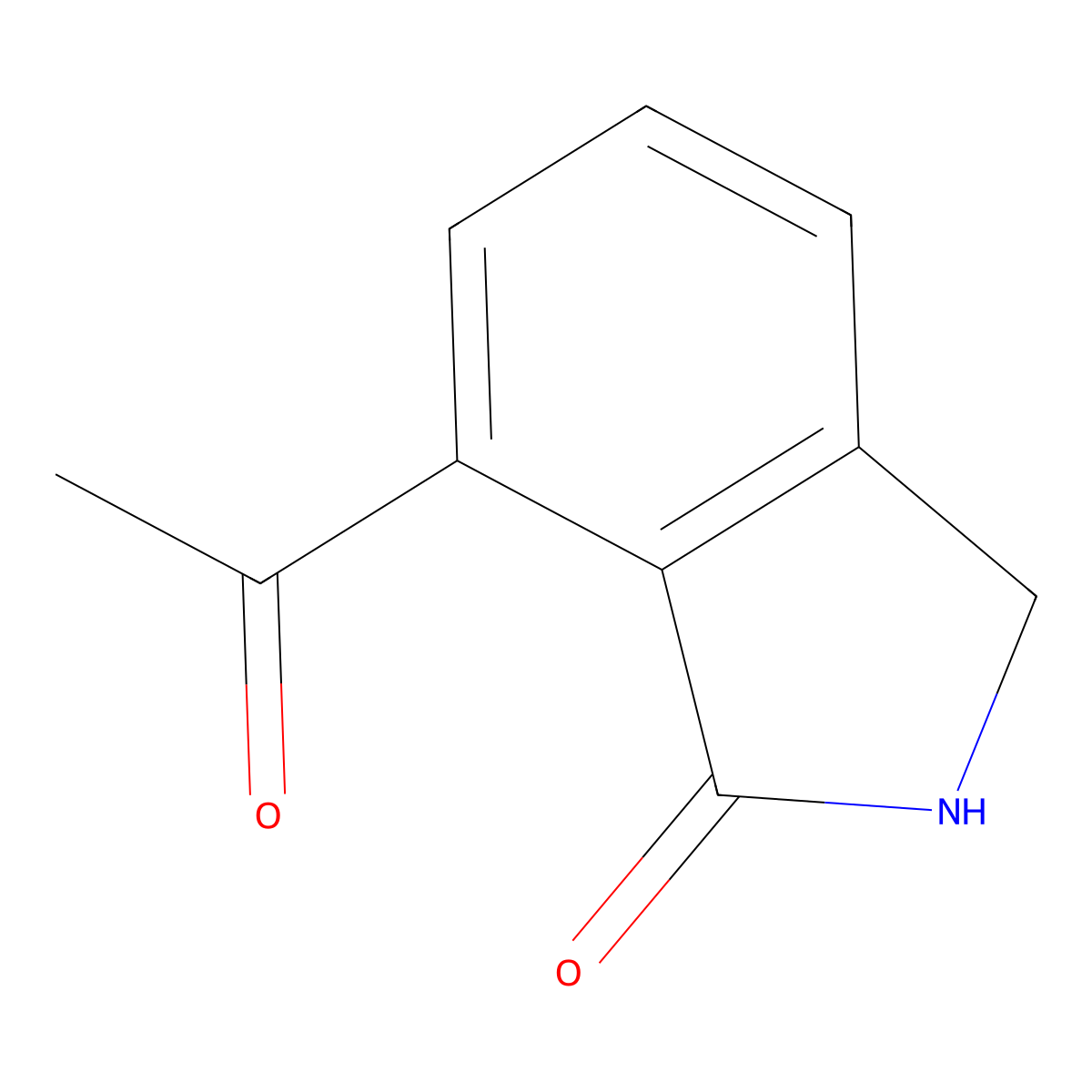 7-Acetylisoindolin-1-one molecular structure, CAS 773-66-0
