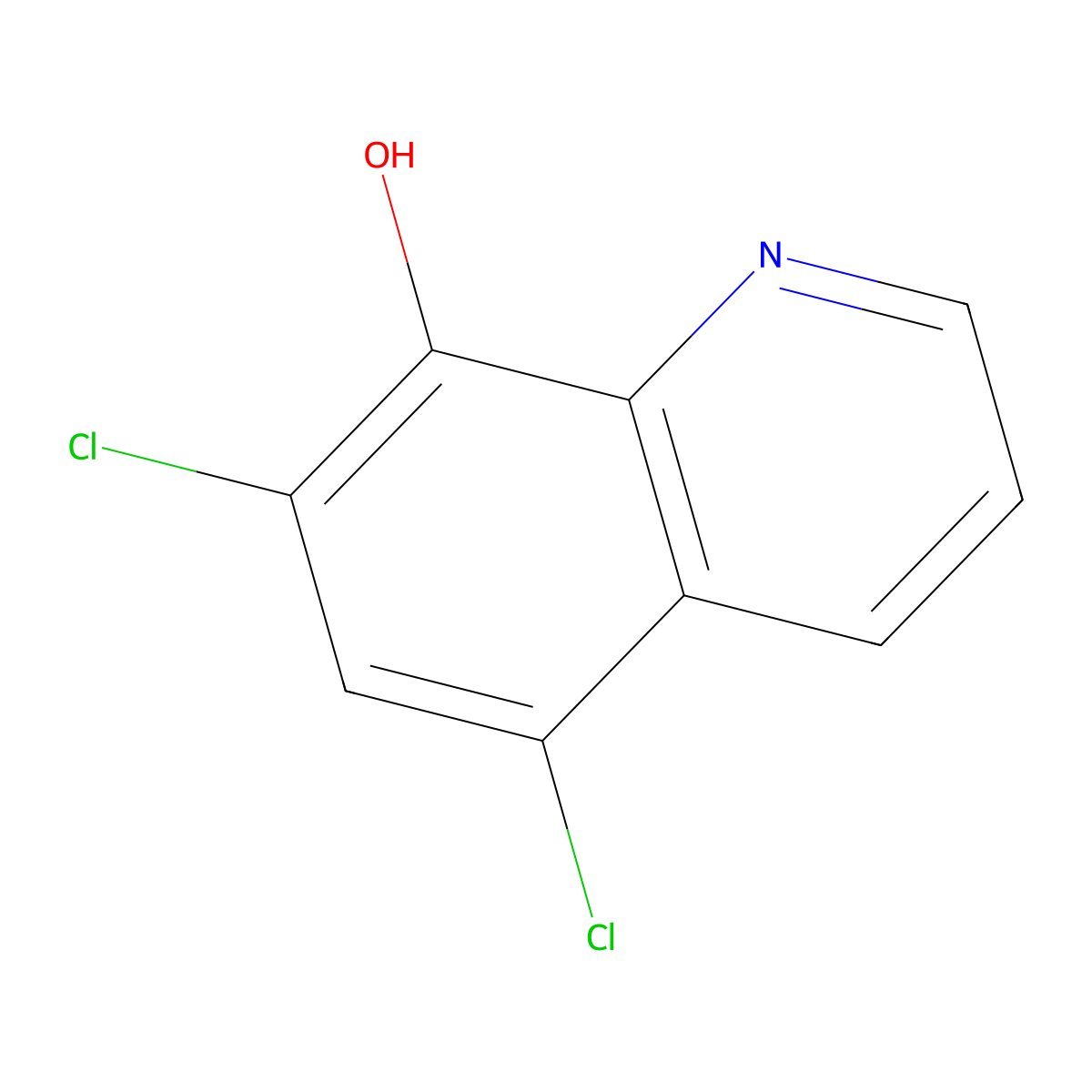 Chloroxine molecular structure, CAS 773-76-2
