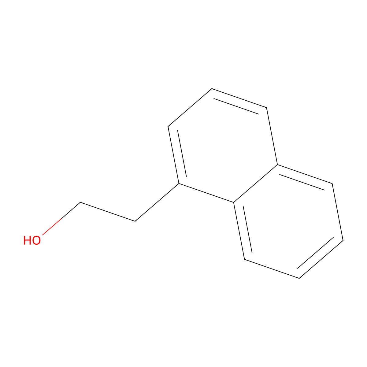 Naphthalen-1-ethanol molecular structure, CAS 773-99-9