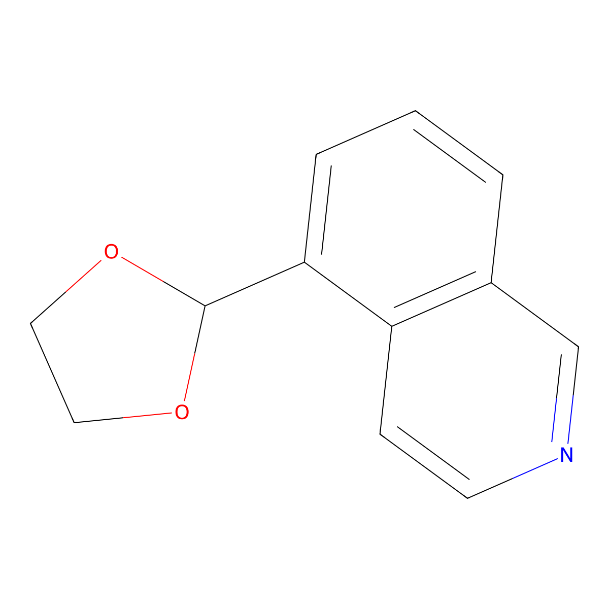 5-(1,3-Dioxolan-2-yl)isoquinoline molecular structure, CAS 773088-74-7