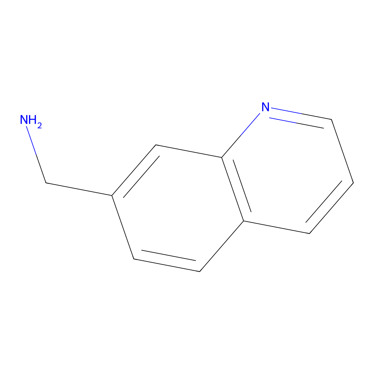 Quinolin-7-ylmethanamine molecular structure, CAS 773092-54-9