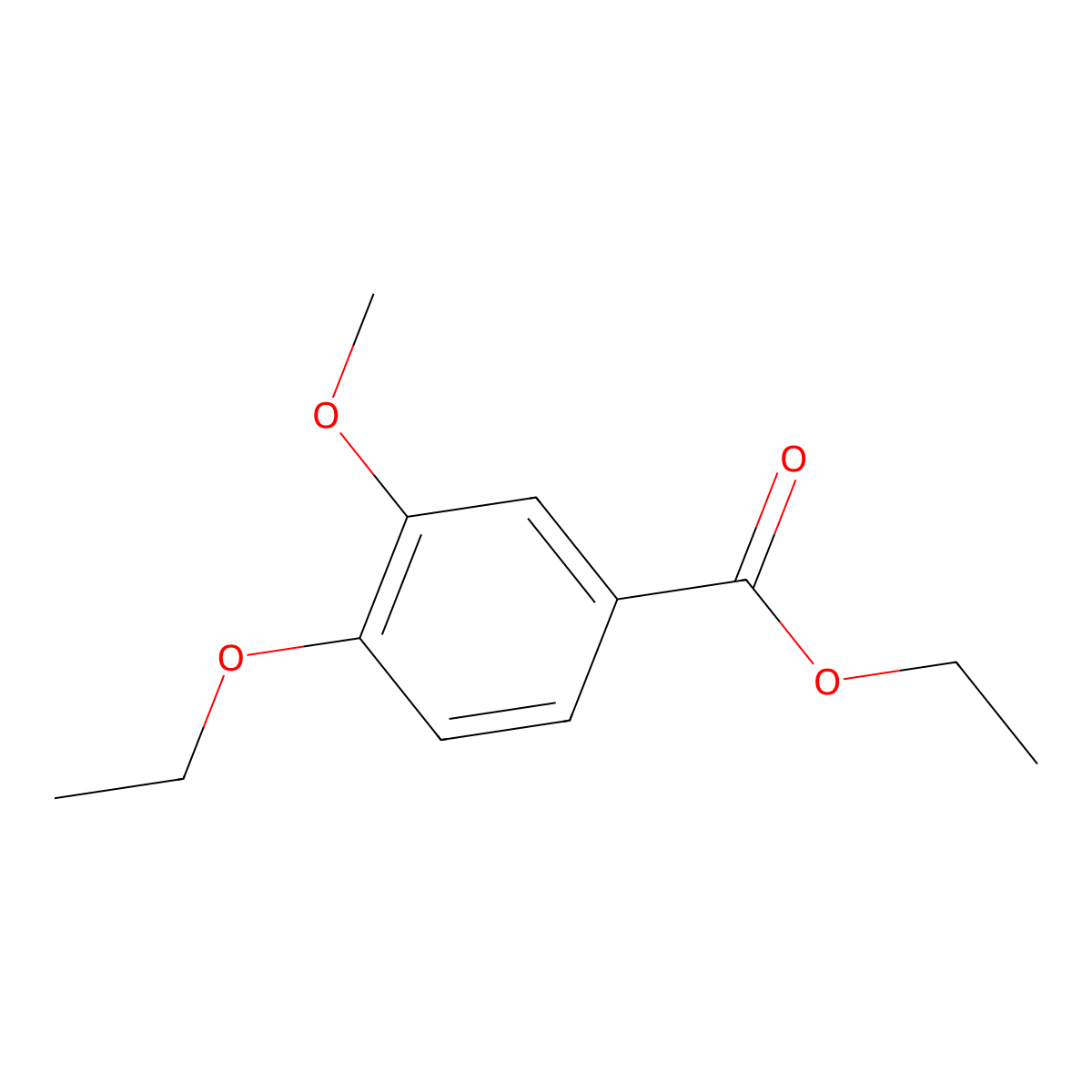 Ethyl 4-ethoxy-3-methoxybenzoate molecular structure, CAS 773134-71-7