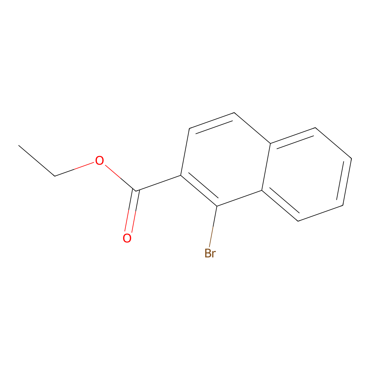 Ethyl 1-bromo-2-naphthoate molecular structure, CAS 773134-84-2