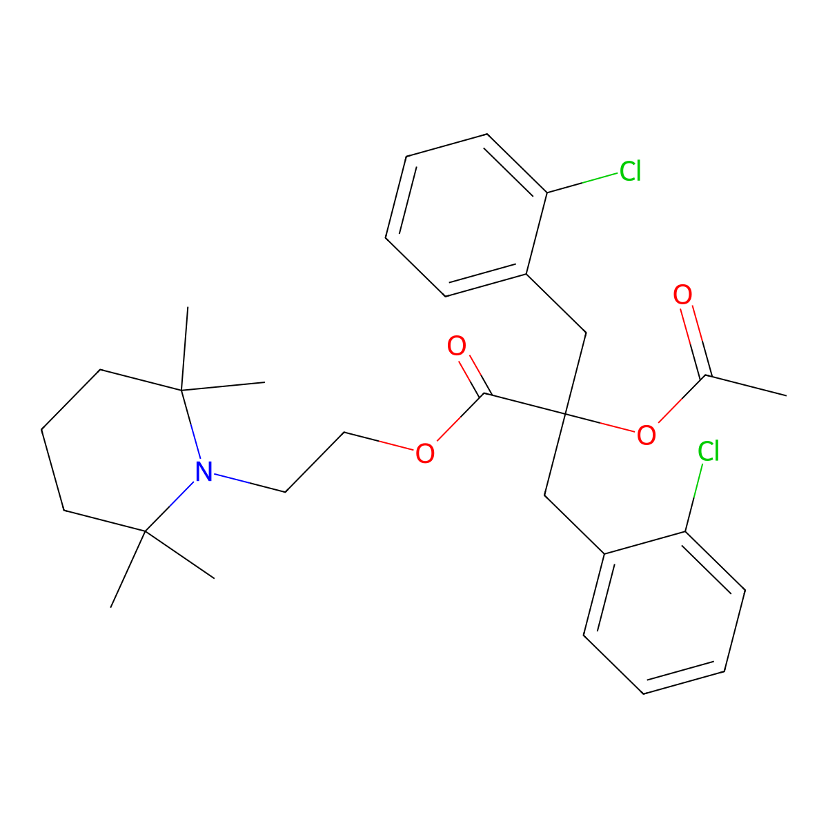 Tefenperate molecular structure, CAS 77342-26-8