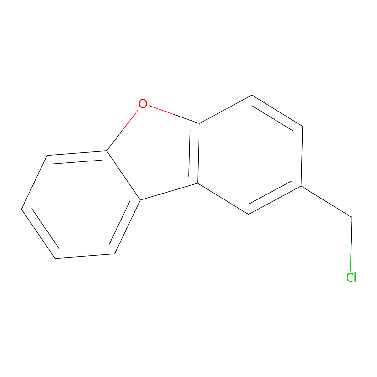 2-(Chloromethyl)dibenzofuran molecular structure, CAS 77358-96-4