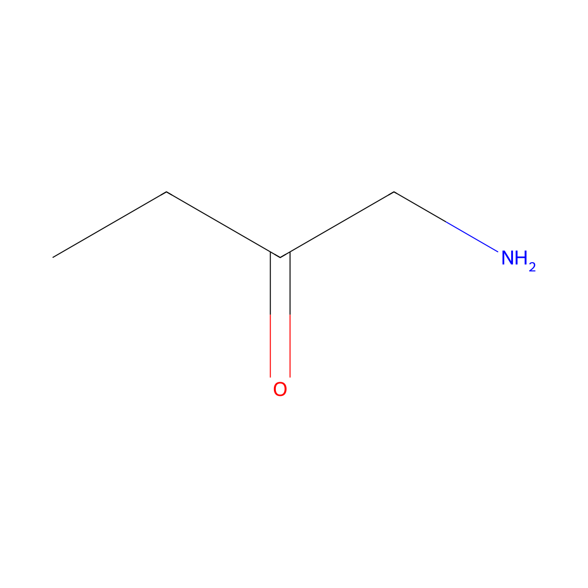 1-Amino-2-butanone molecular structure, CAS 77369-28-9