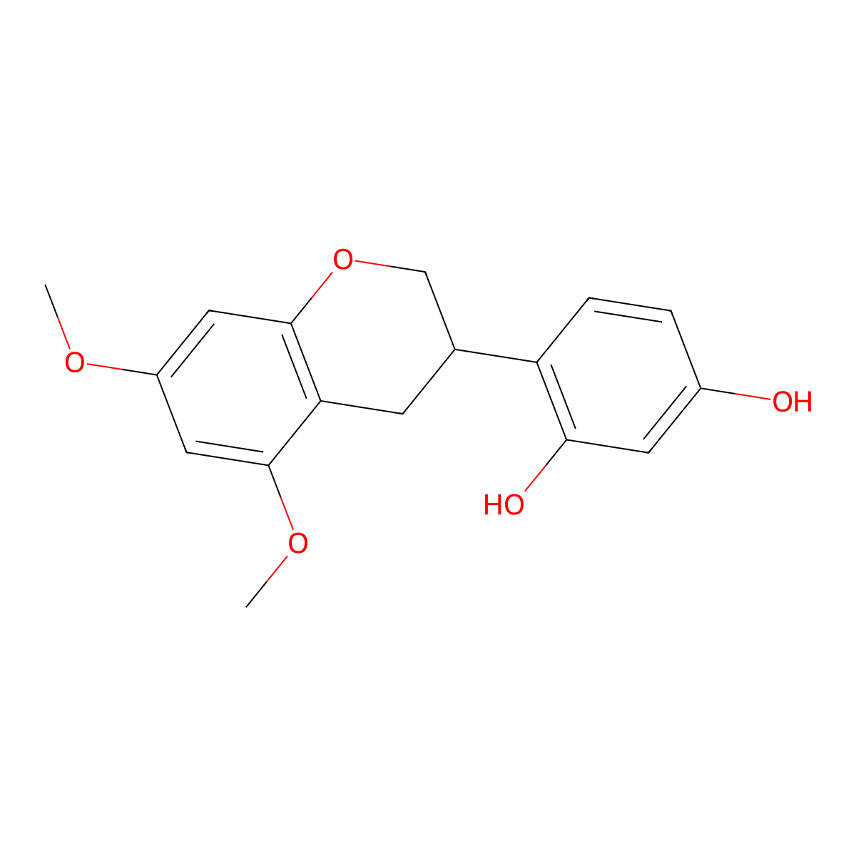 Lotisoflavan molecular structure, CAS 77370-02-6