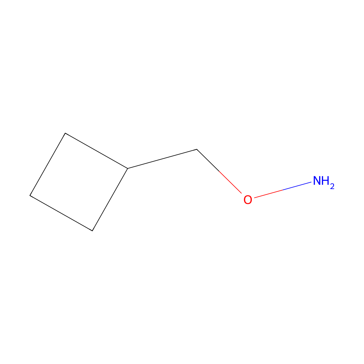 O-(cyclobutylmethyl)hydroxylamine molecular structure, CAS 773799-69-2