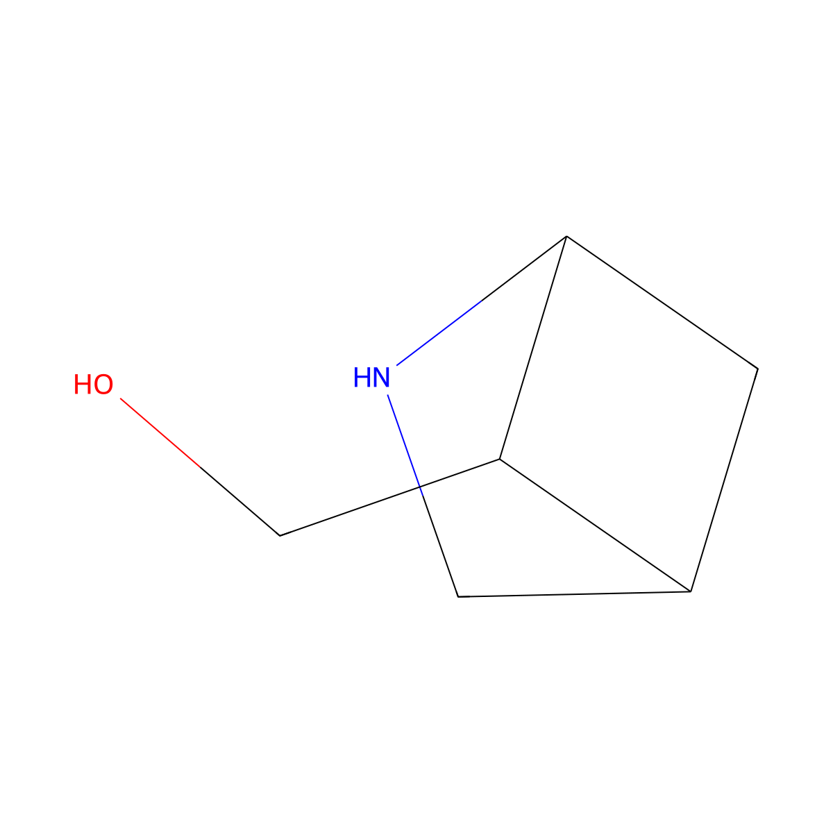 rac-[(1R,4S,5S)-2-azabicyclo[2.1.1]hexan-5-yl]methanol molecular structure, CAS 773839-73-9