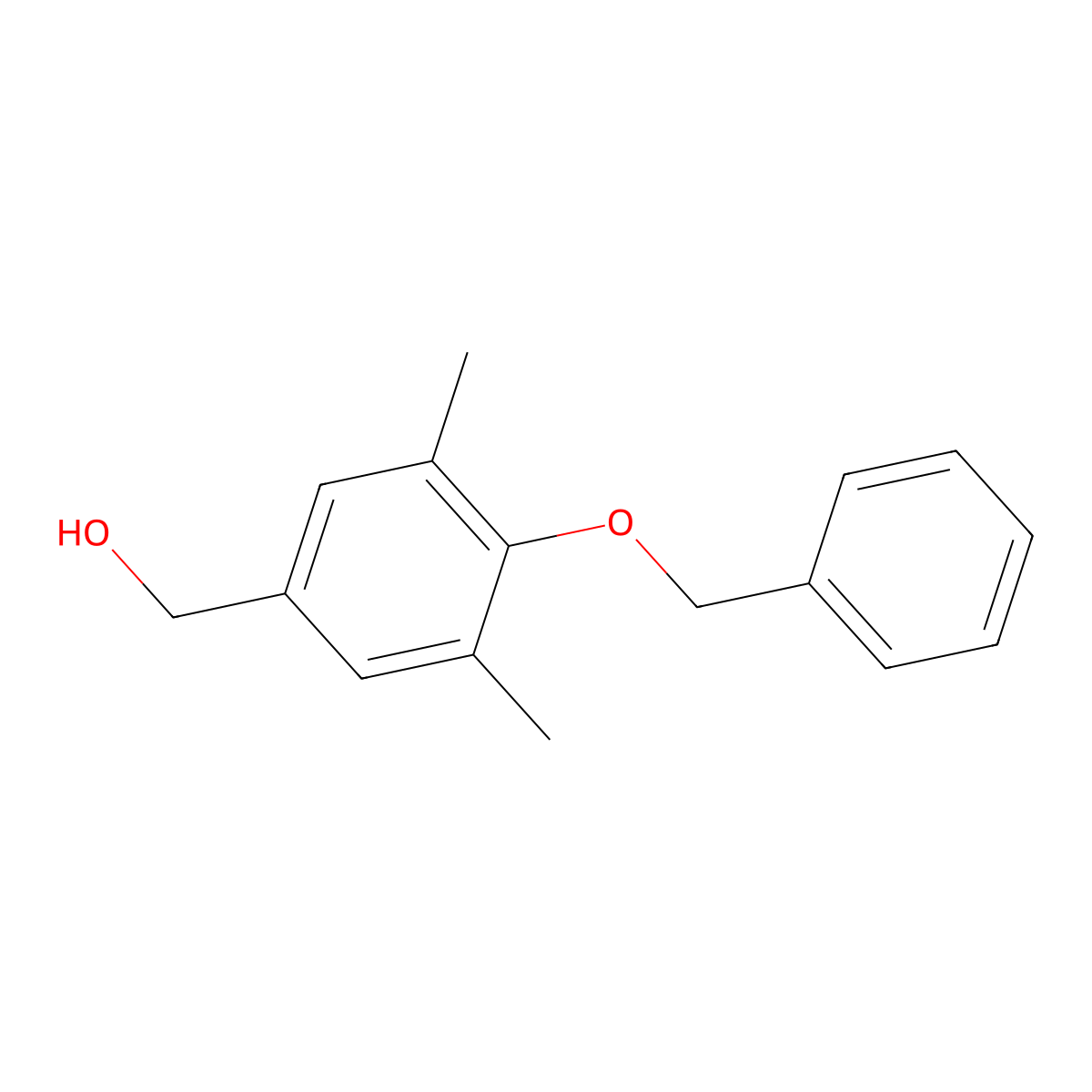 [4-(Benzyloxy)-3,5-dimethylphenyl]methanol molecular structure, CAS 773868-60-3