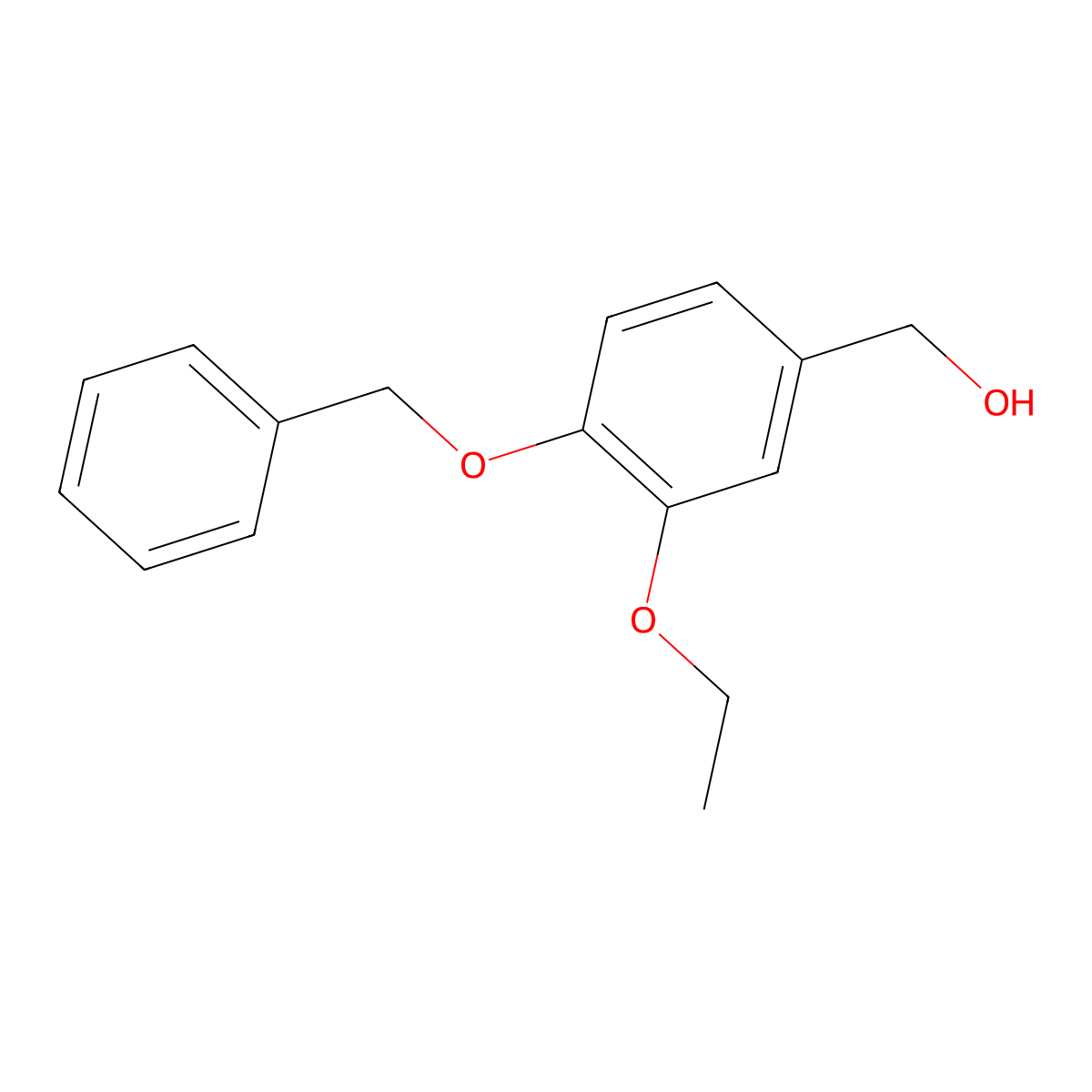(4-(Benzyloxy)-3-ethoxyphenyl)methanol molecular structure, CAS 773870-49-8