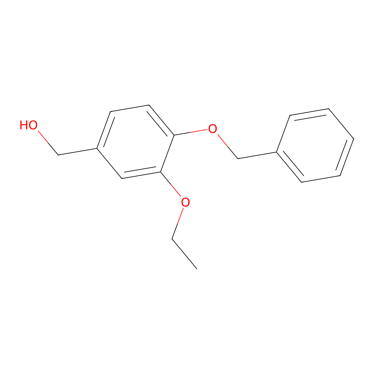 (4-(Benzyloxy)-3-ethoxyphenyl)methanol molecular structure, CAS 773870-49-8