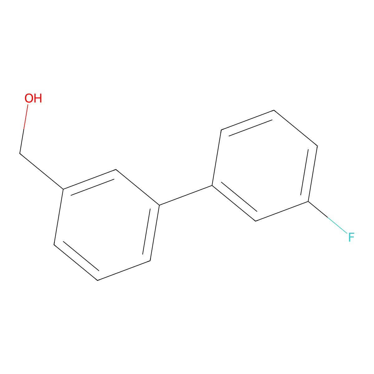 [3-(3-Fluorophenyl)phenyl]methanol molecular structure, CAS 773872-35-8