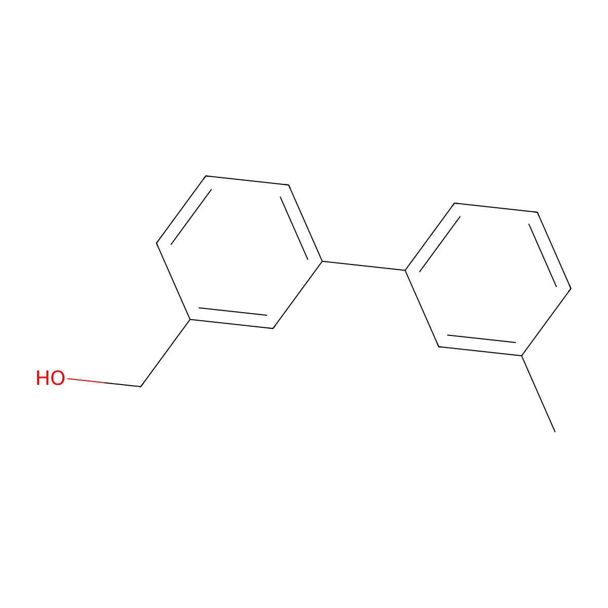 (3'-Methyl-[1,1'-biphenyl]-3-yl)methanol molecular structure, CAS 773872-41-6