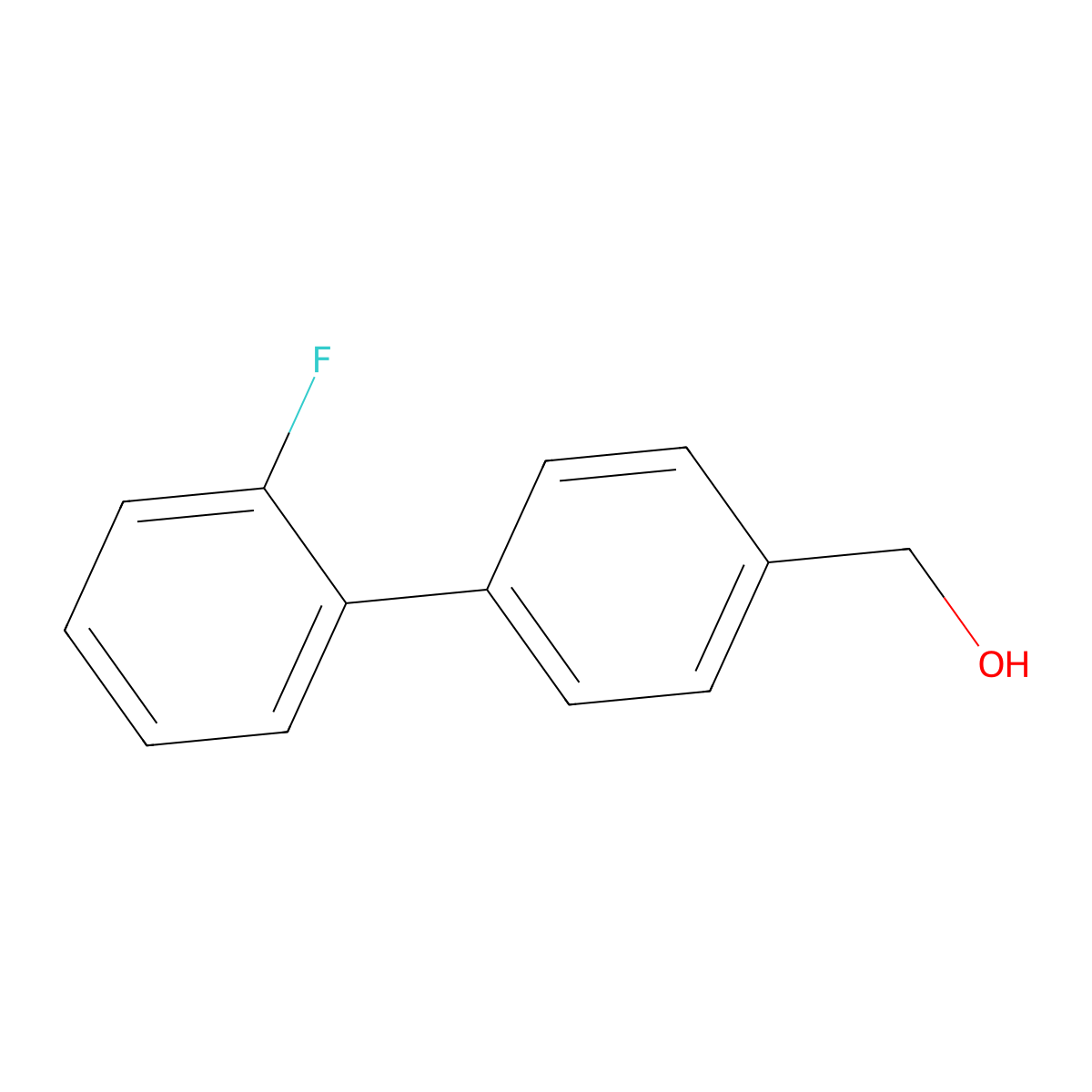 4-(2-Fluorophenyl)benzyl alcohol molecular structure, CAS 773872-57-4