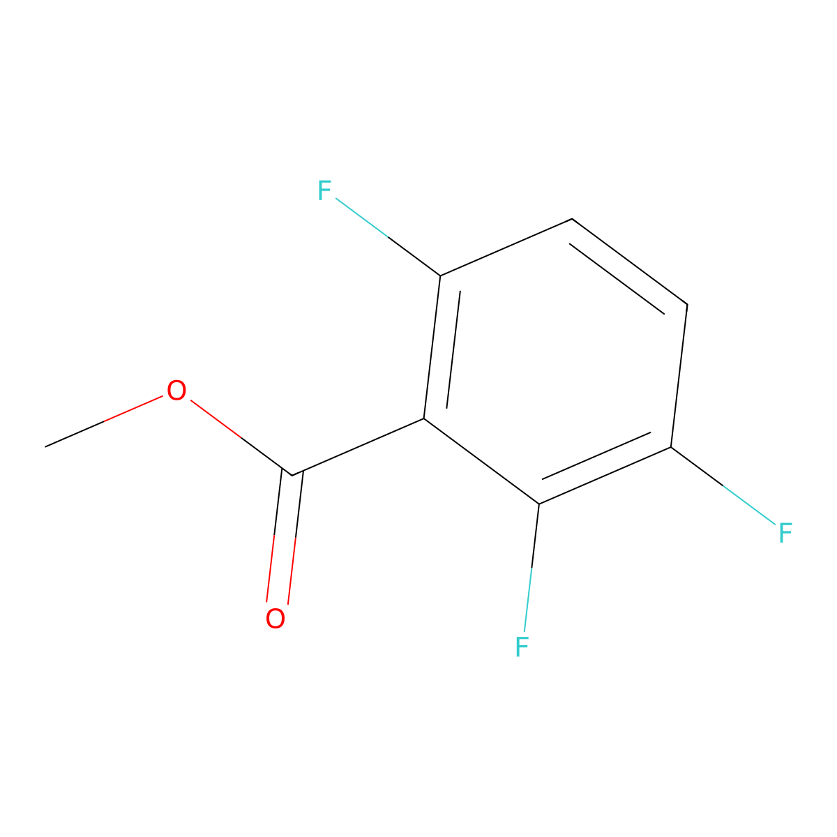 Methyl 2,3,6-Trifluorobenzoate molecular structure, CAS 773873-67-9