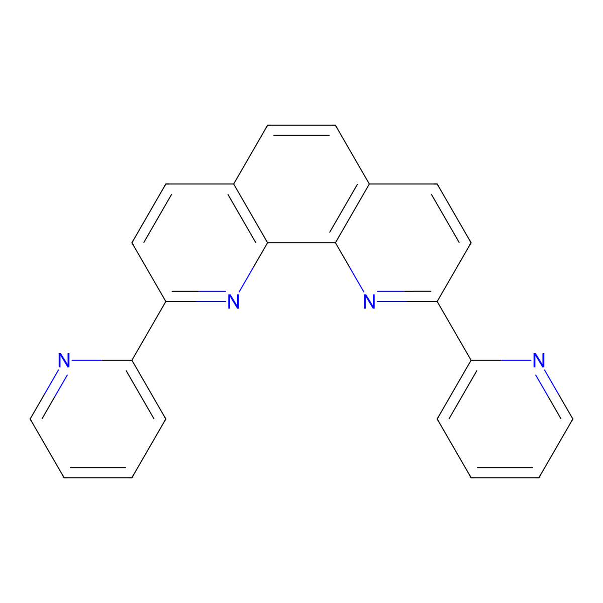 2,9-Di(pyridin-2-yl)-1,10-phenanthroline molecular structure, CAS 773883-32-2