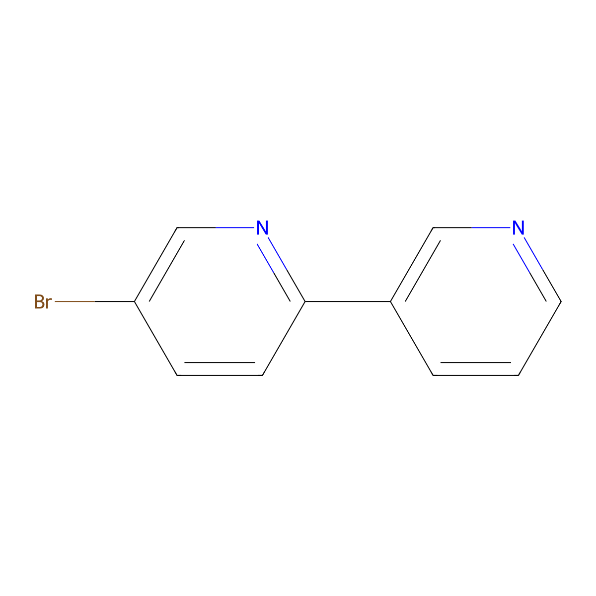5-Bromo-2,3'-bipyridine molecular structure, CAS 774-53-8