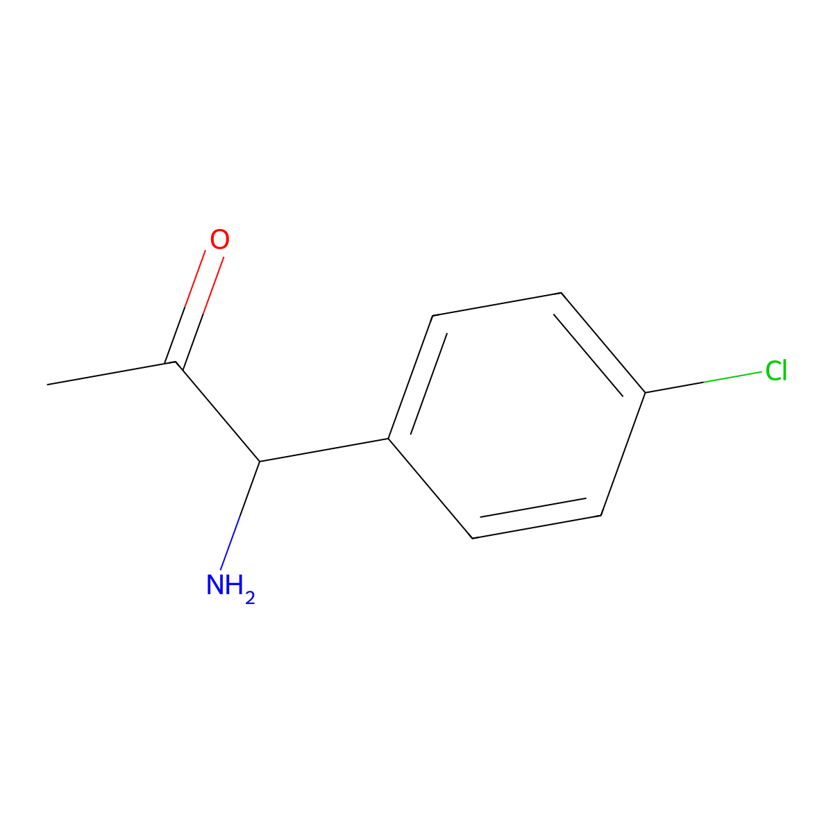 1-Amino-1-(4-chlorophenyl)propan-2-one molecular structure, CAS 774120-67-1