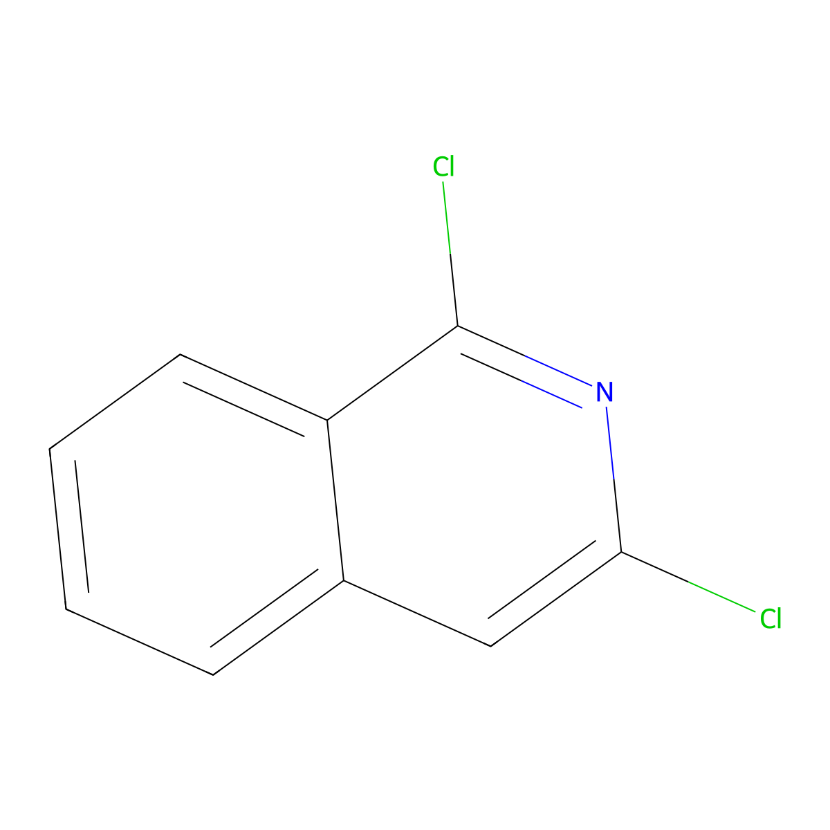 1,3-Dichloroisoquinoline molecular structure, CAS 7742-73-6