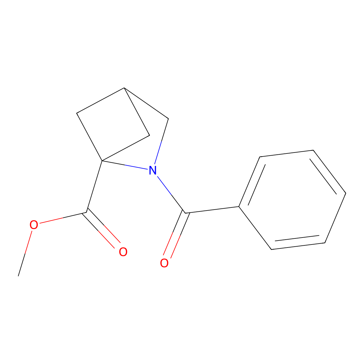 Methyl 2-benzoyl-2-azabicyclo[2.1.1]hexane-1-carboxylate molecular structure, CAS 77422-38-9