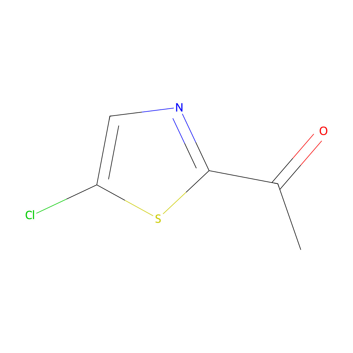 5-Chlorothiazole-2-ethanone molecular structure, CAS 774230-95-4