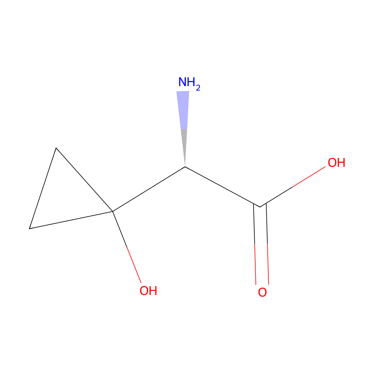 Cleonine molecular structure, CAS 77448-58-9