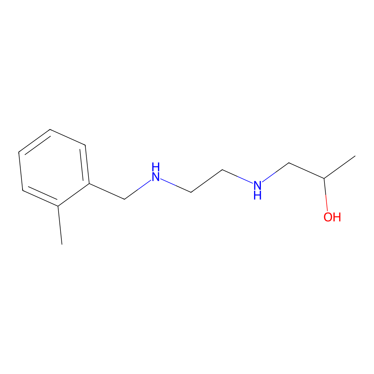 1-({2-[(2-Methylbenzyl)amino]ethyl}amino)propan-2-ol molecular structure, CAS 774556-67-1