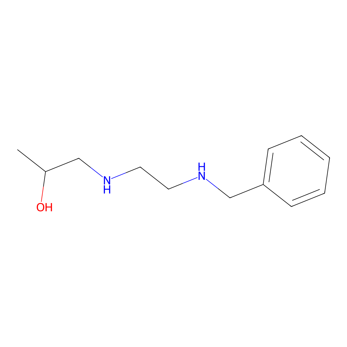 1-[2-(Benzylamino)ethylamino]propan-2-ol molecular structure, CAS 774556-75-1