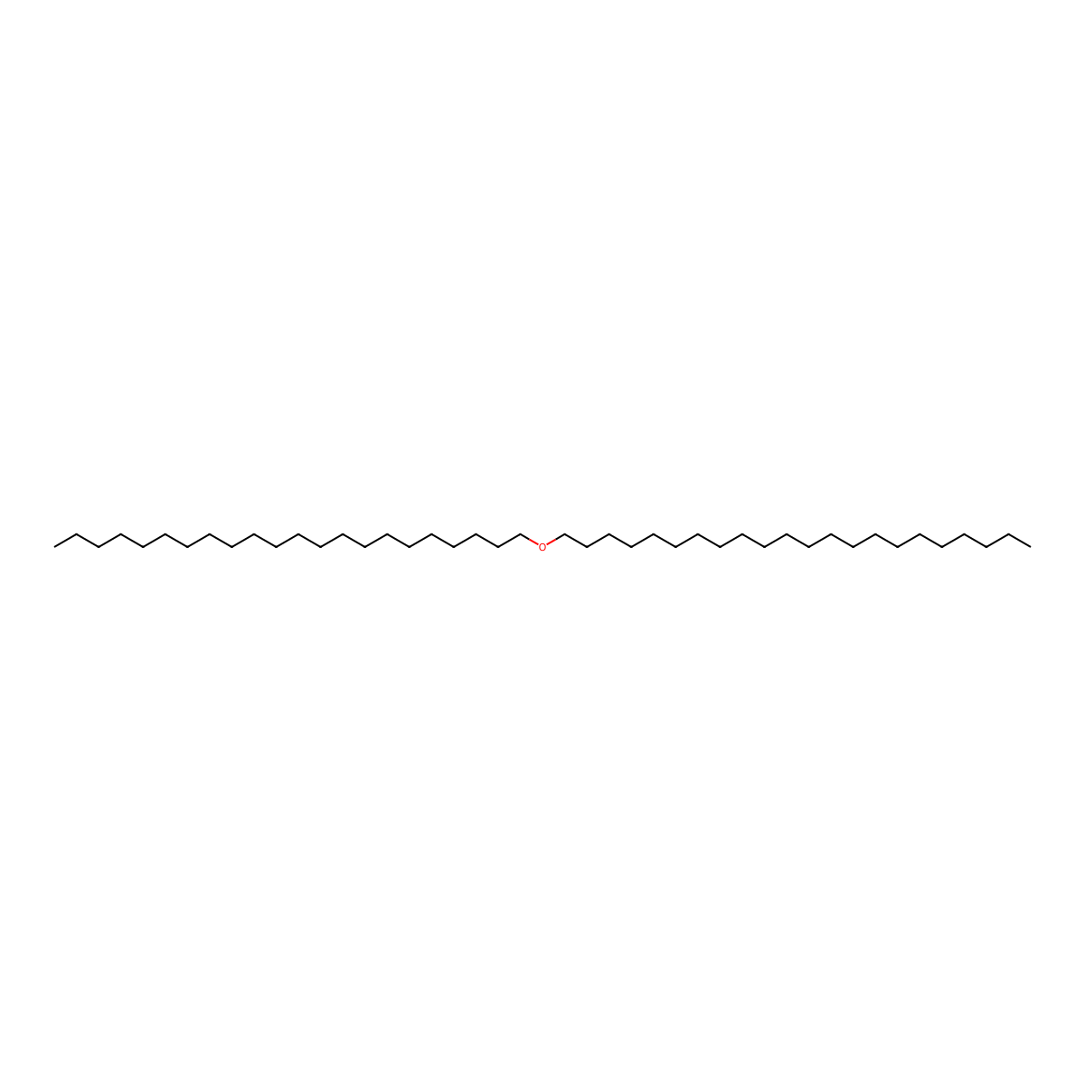 Docosyloxydocosane molecular structure, CAS 77456-42-9