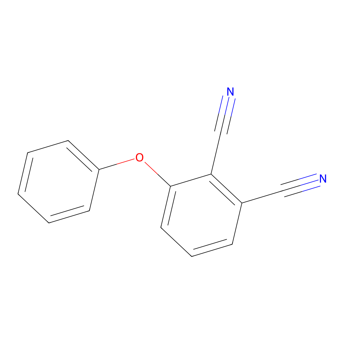 3-Phenoxyphthalonitrile molecular structure, CAS 77474-62-5