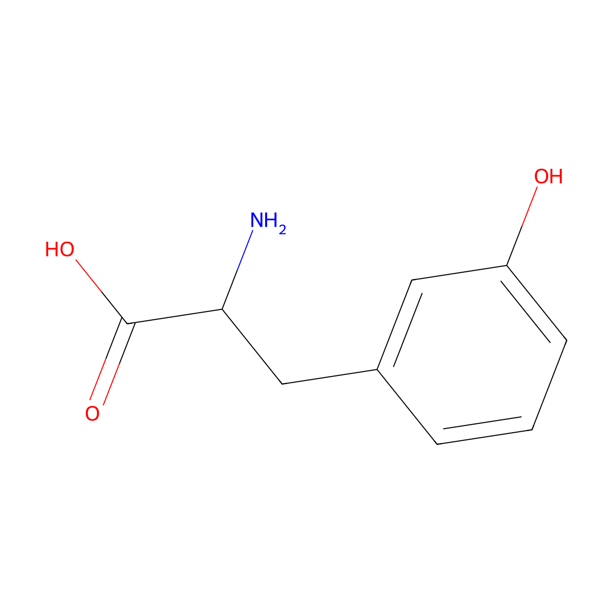 3-Tyrosine, DL- molecular structure, CAS 775-06-4