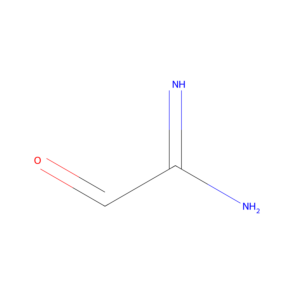 2-Oxoethanimidamide molecular structure, CAS 775221-13-1