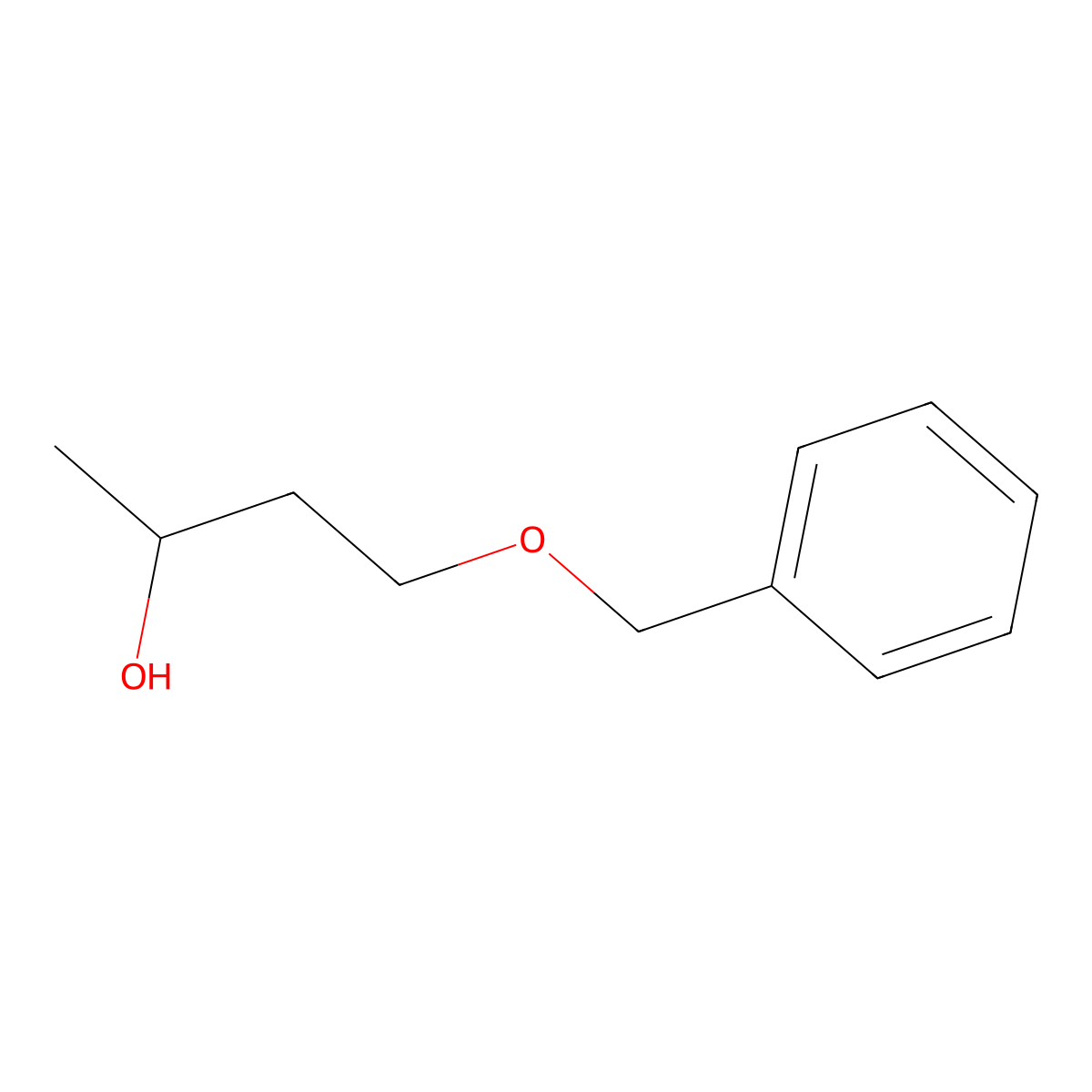 (2S)-4-(Benzyloxy)butan-2-ol molecular structure, CAS 77564-42-2