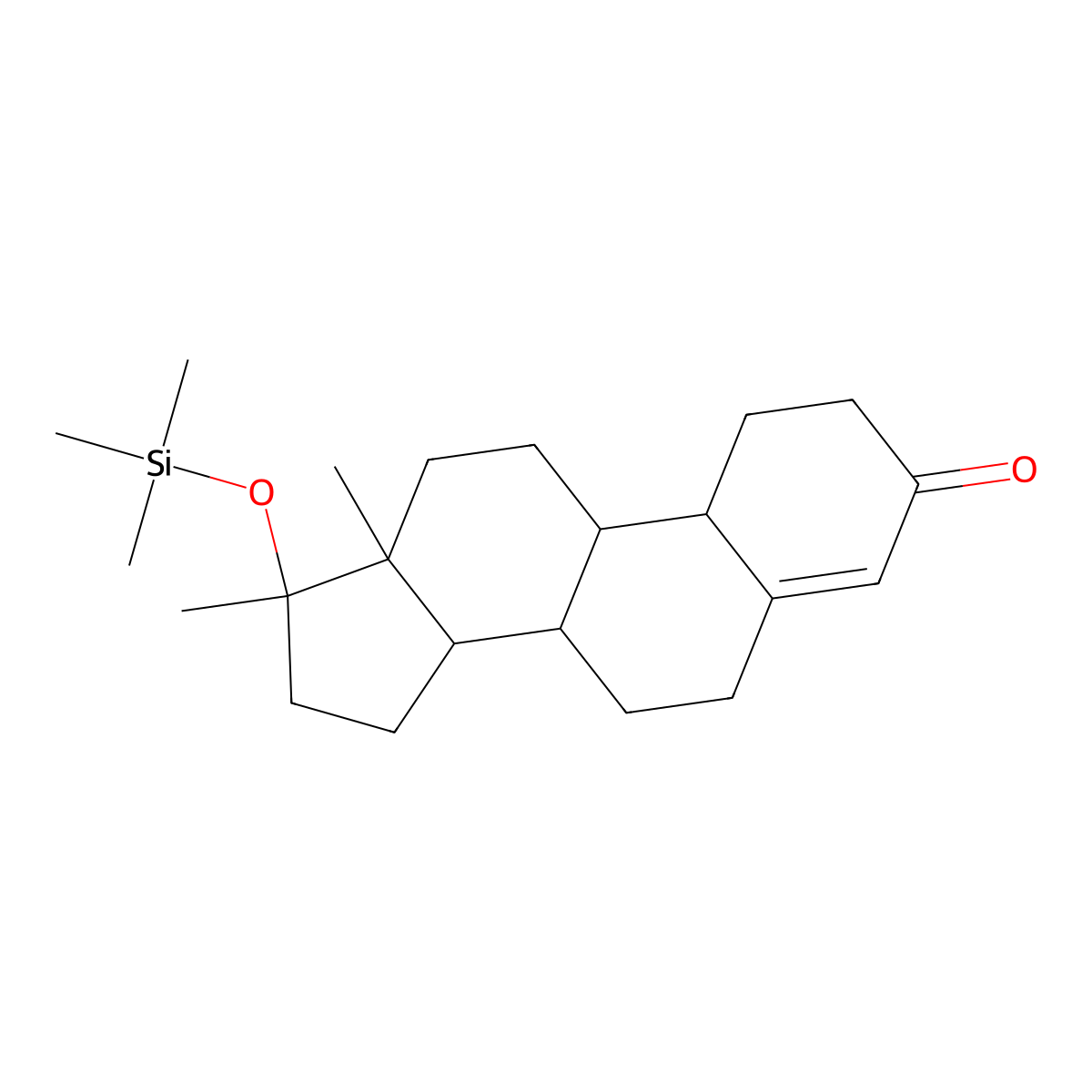 Silabolin molecular structure, CAS 77572-72-6