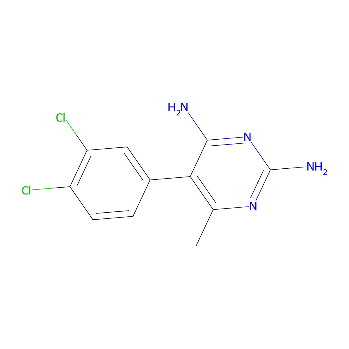 Metoprine molecular structure, CAS 7761-45-7