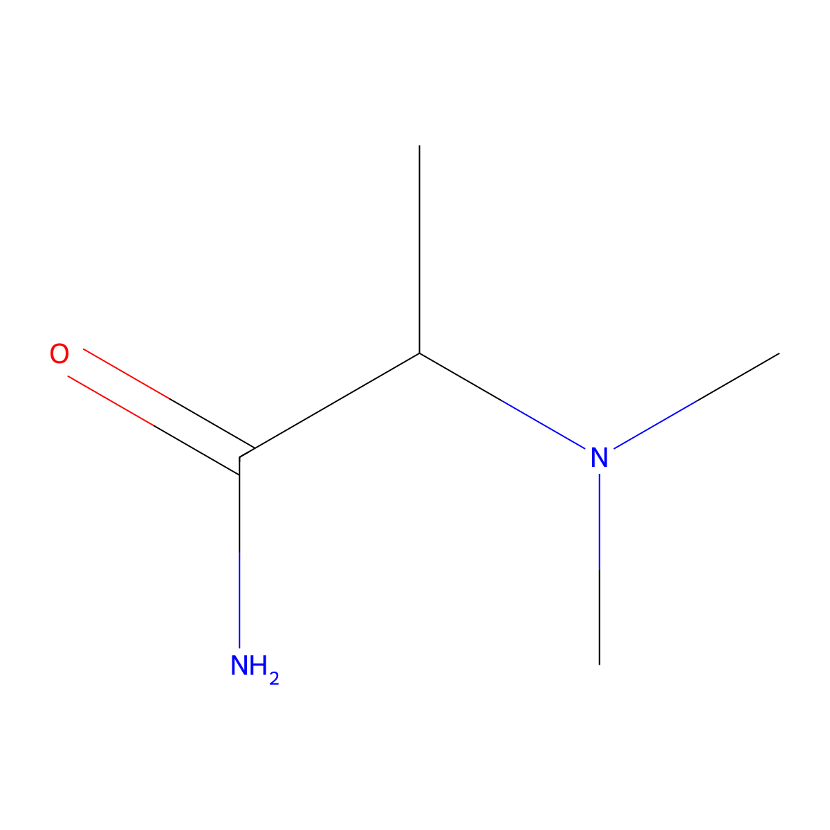 (2S)-2-(dimethylamino)propanamide molecular structure, CAS 776290-28-9