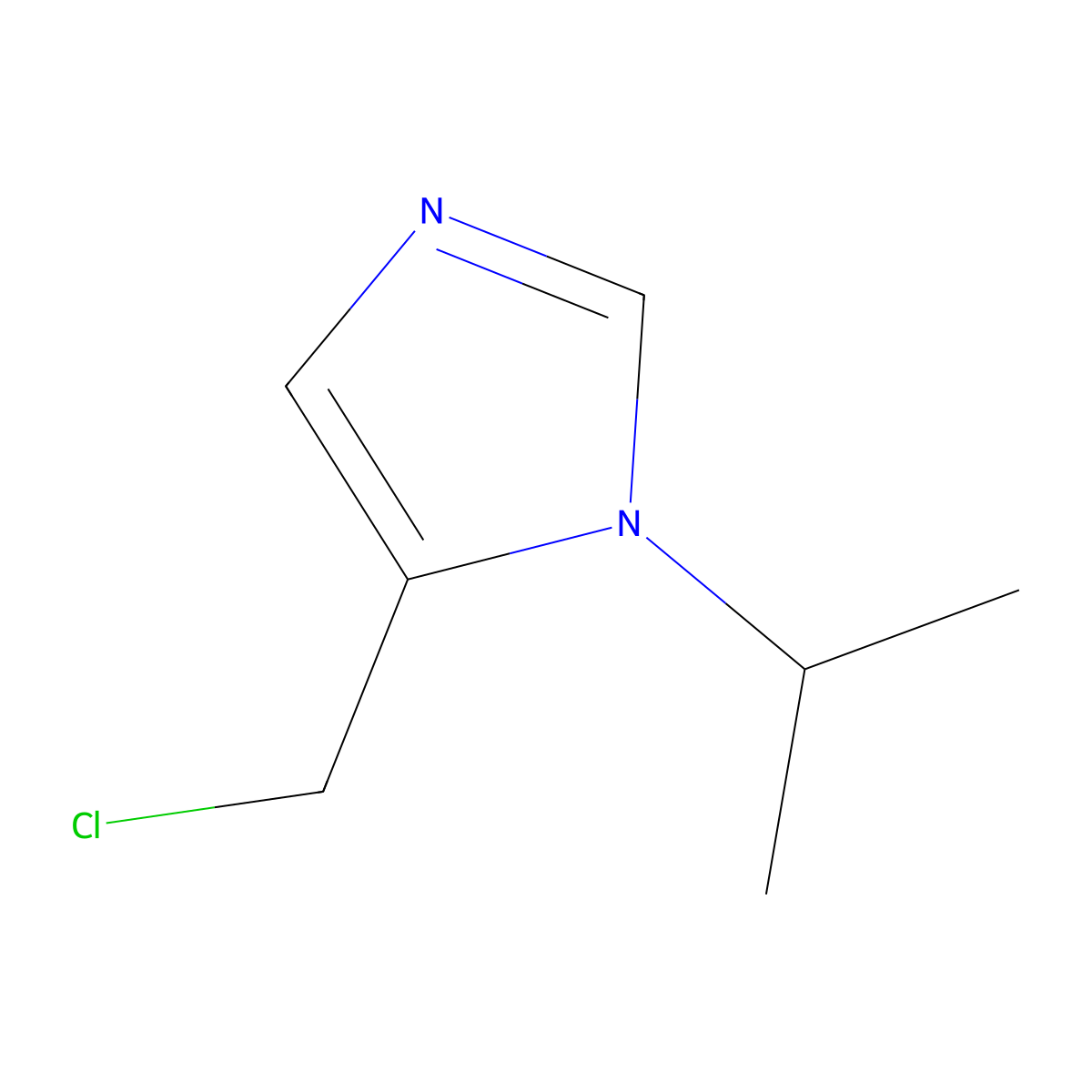 5-(Chloromethyl)-1-isopropyl-1H-imidazole molecular structure, CAS 776290-49-4
