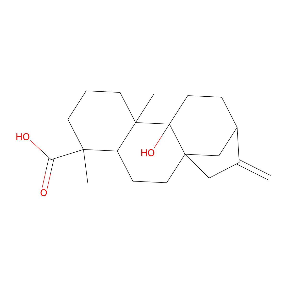Pterokaurene L3 molecular structure, CAS 77658-38-9