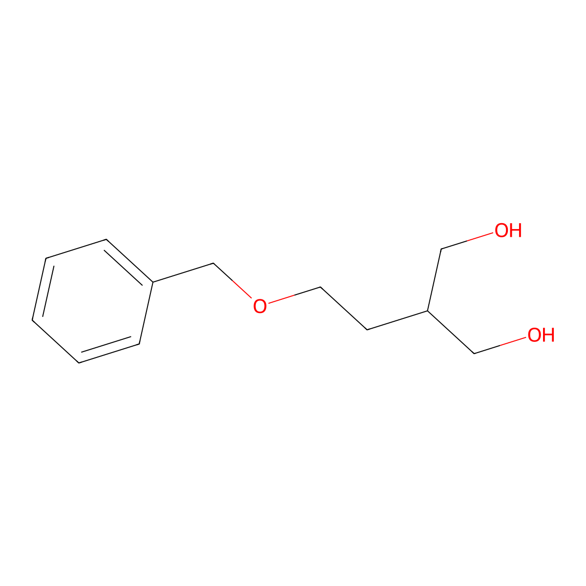 2-[2-(Benzyloxy)ethyl]propane-1,3-diol molecular structure, CAS 77661-80-4