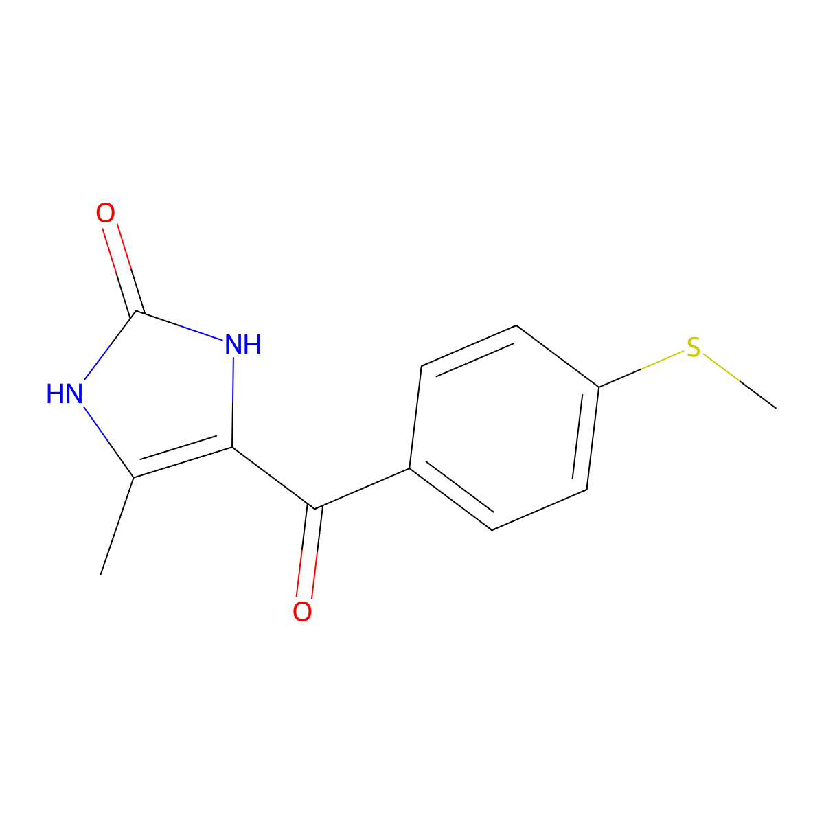 Enoximone molecular structure, CAS 77671-31-9