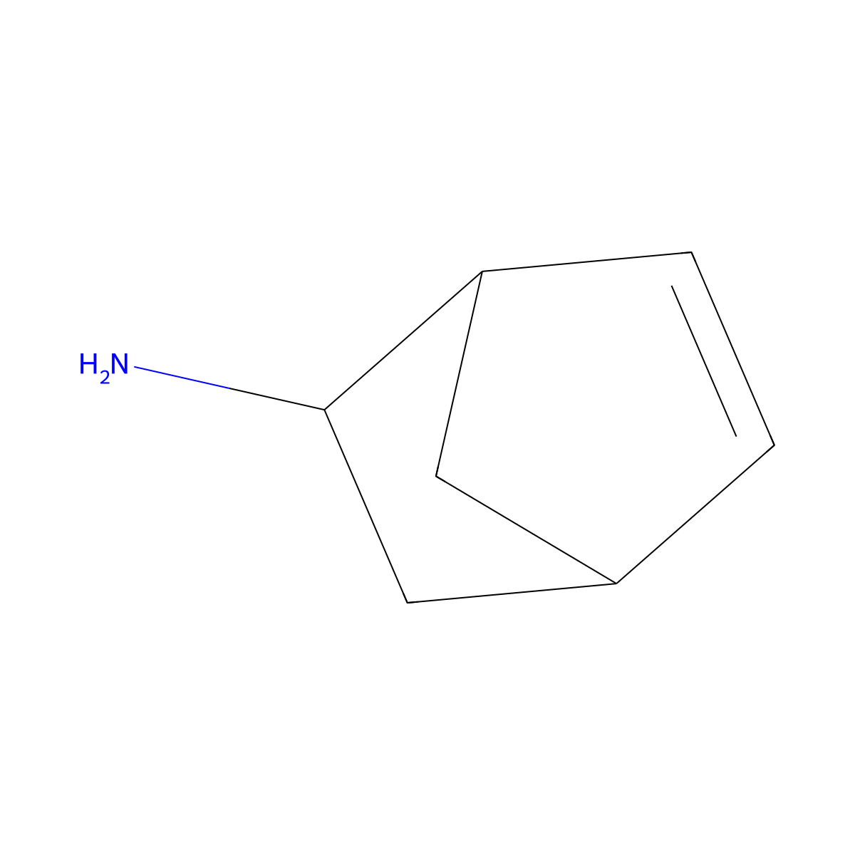 2-Aminonorbornene molecular structure, CAS 77697-44-0