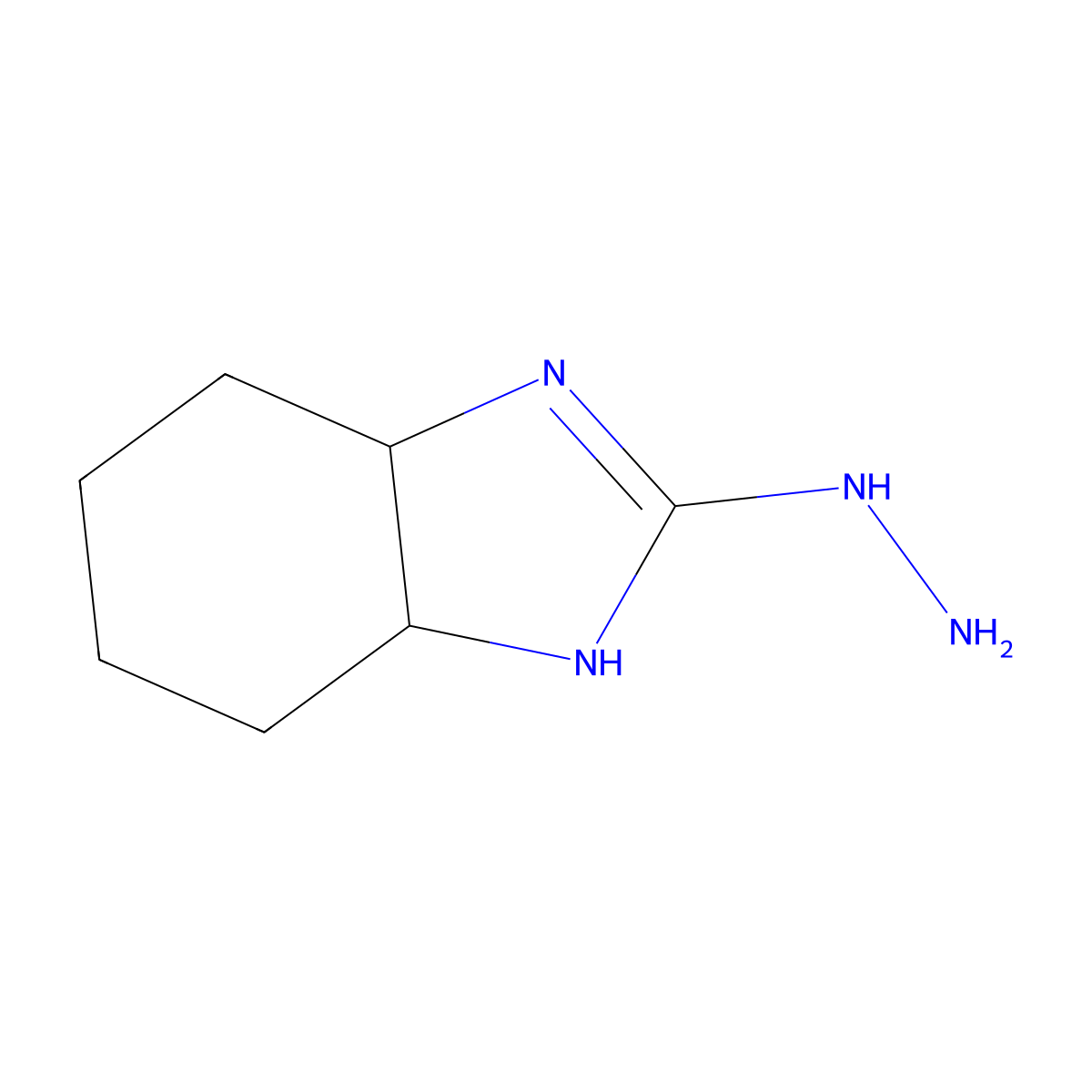 2-Hydrazonooctahydro-1H-benzo[d]imidazole molecular structure, CAS 777016-22-5
