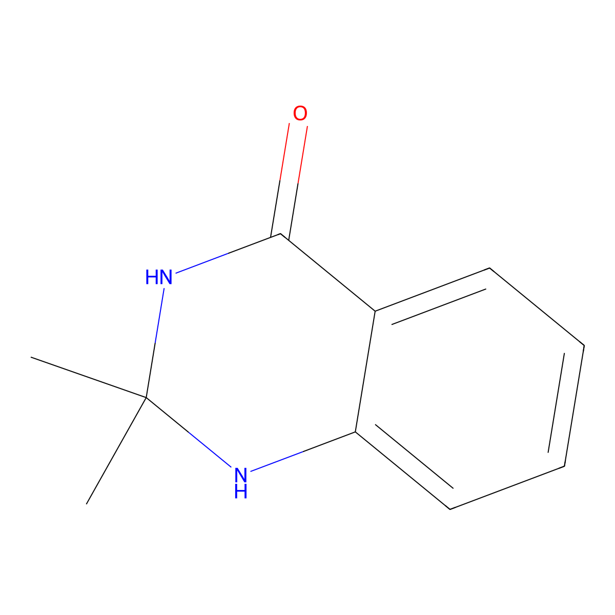 2,2-Dimethyl-1,2,3-trihydroquinazolin-4-one molecular structure, CAS 77726-78-4