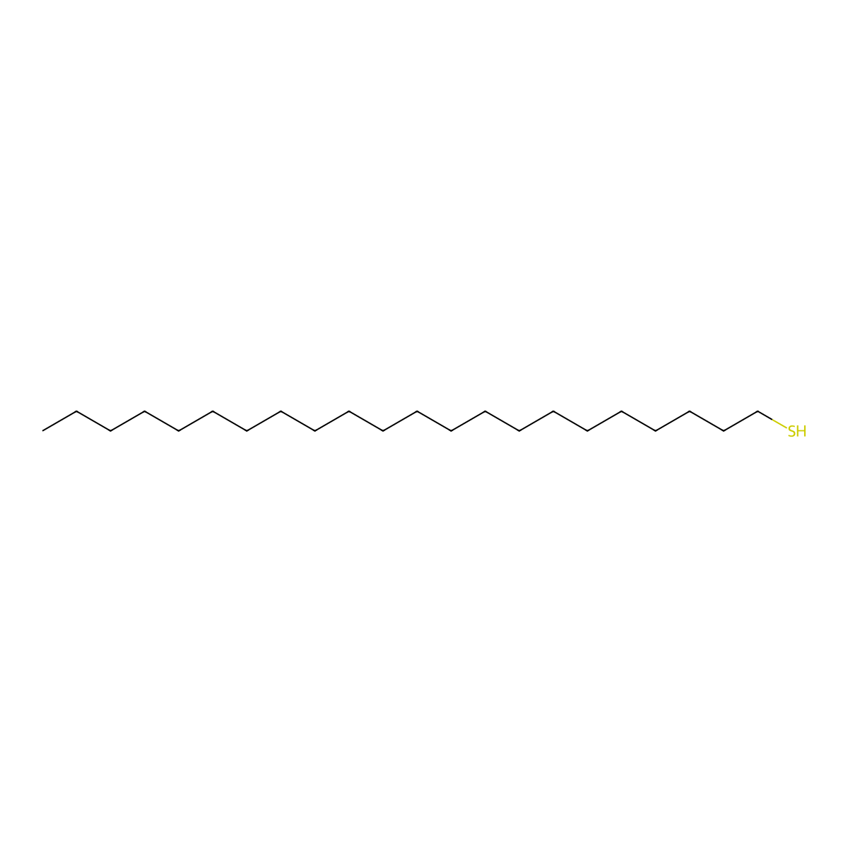 1-Docosanethiol molecular structure, CAS 7773-83-3