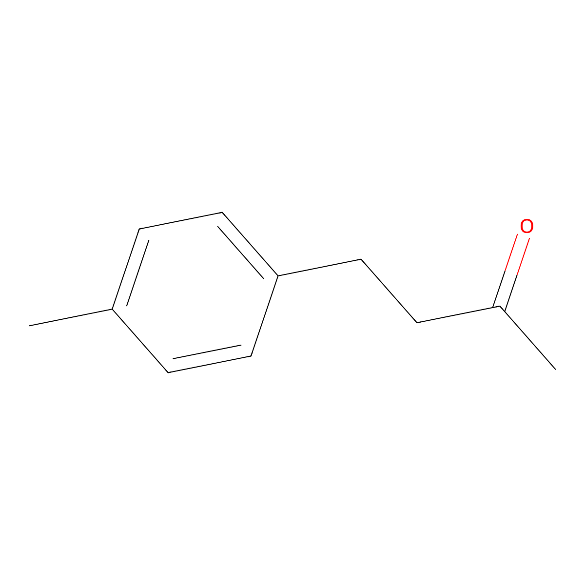 4-(p-Tolyl)-2-butanone molecular structure, CAS 7774-79-0
