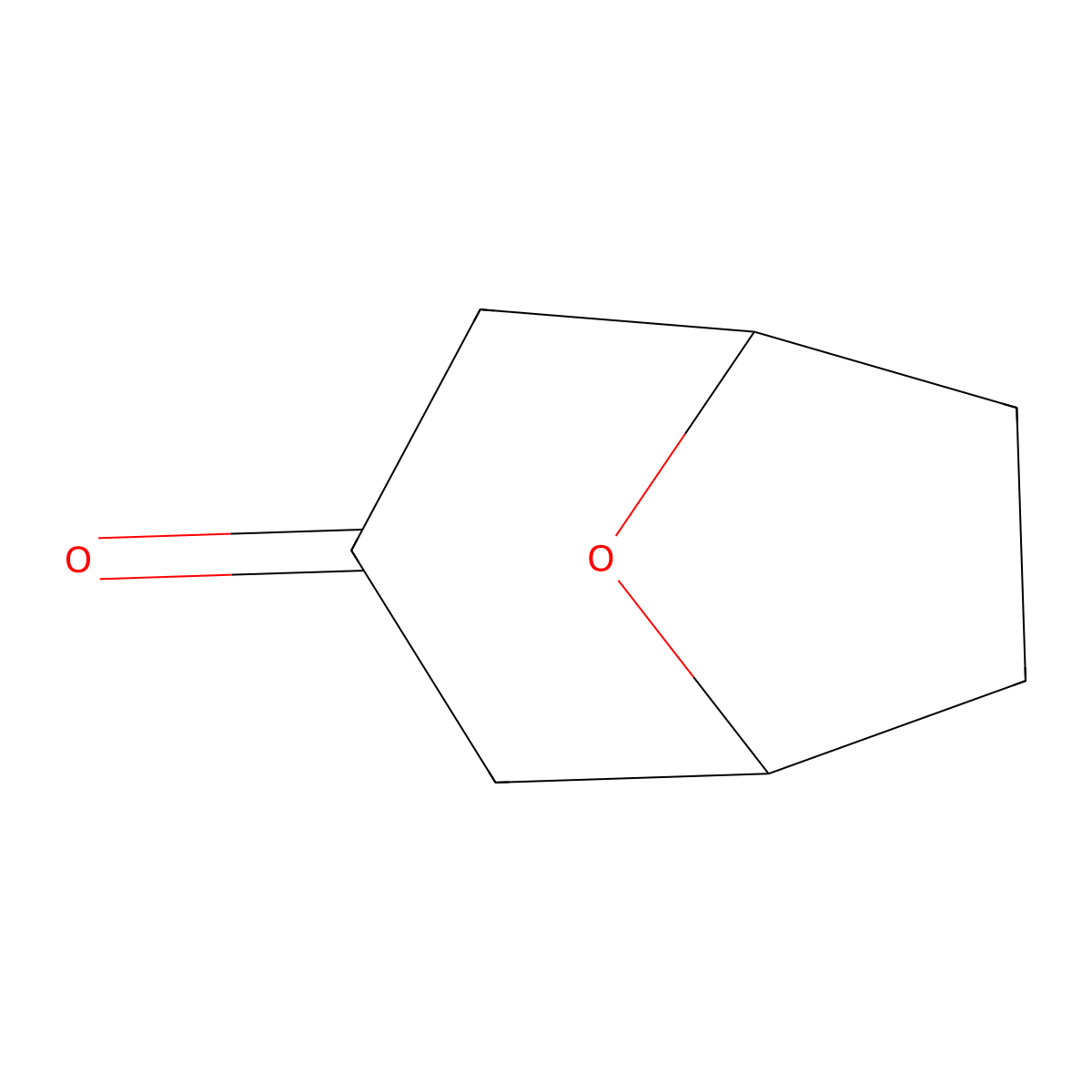 8-Oxabicyclo(3.2.1)octan-3-one molecular structure, CAS 77745-32-5