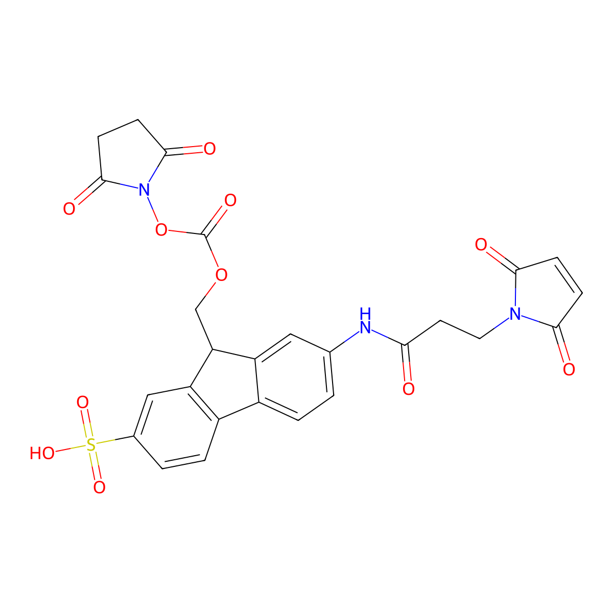 Mal-fms-nhs molecular structure, CAS 777861-69-5